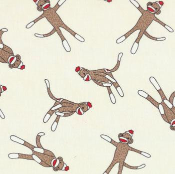 Funky Monkey Sock Monkey - Cream 15071-11